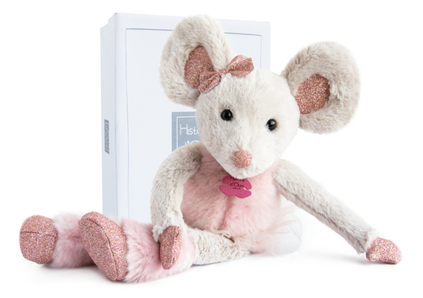 Histoire d Ours Peluche Souris Etoile - 37 cm